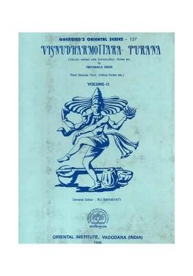 Visnudharmottara Purana: A Critical Edition (Third Khanda Vol-Ii An Old And Rare Book)