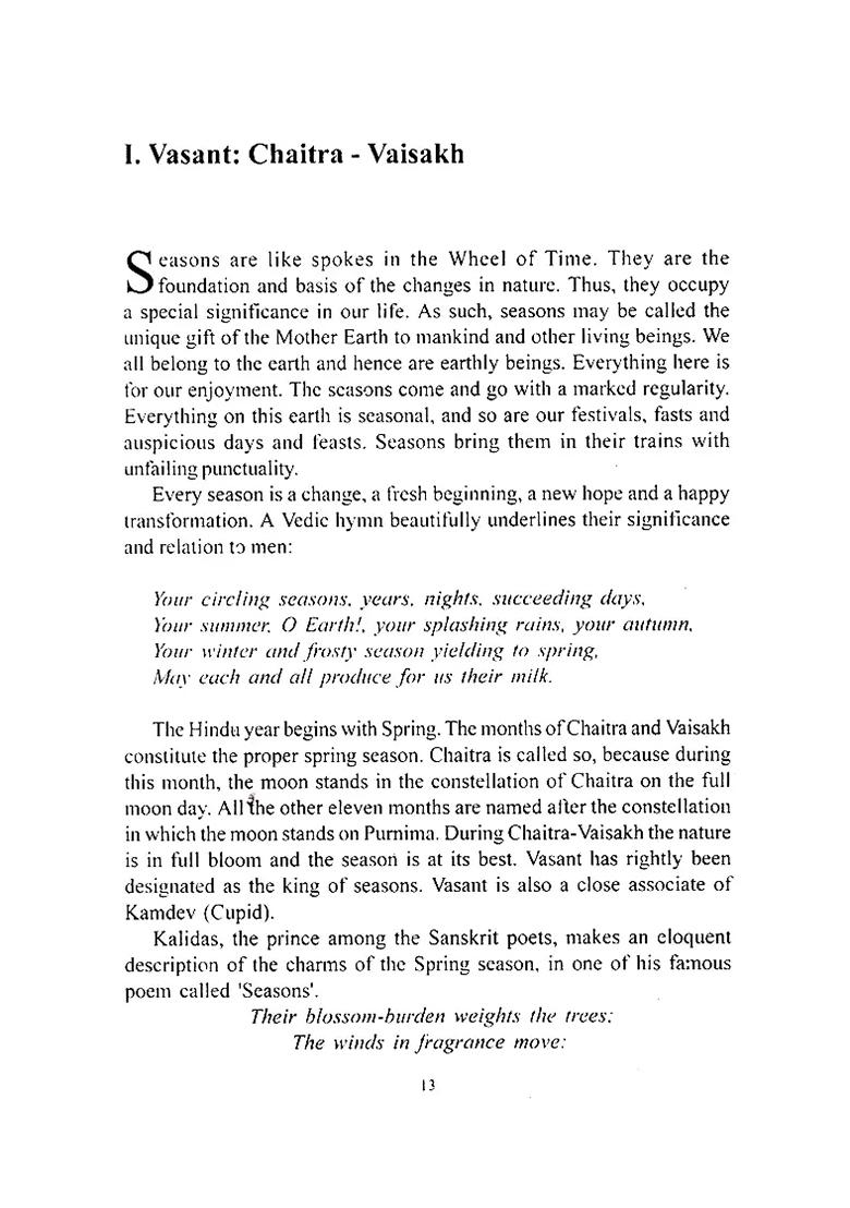 Fasts And Festivals Of India - Indya