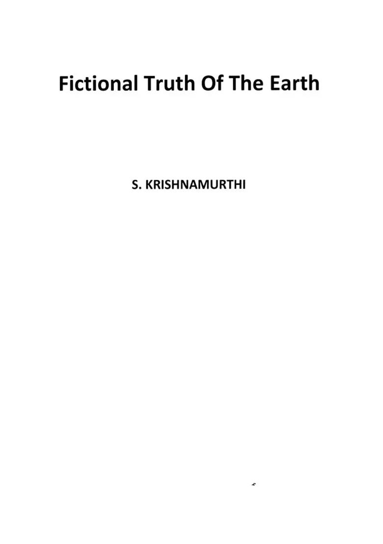 Fictional Truth Of The Earth - Indya