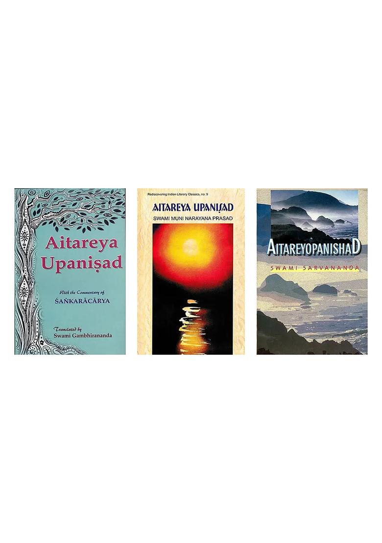 Aitareya Upanisad Study Kit (Set Of 3 Books) - Indya