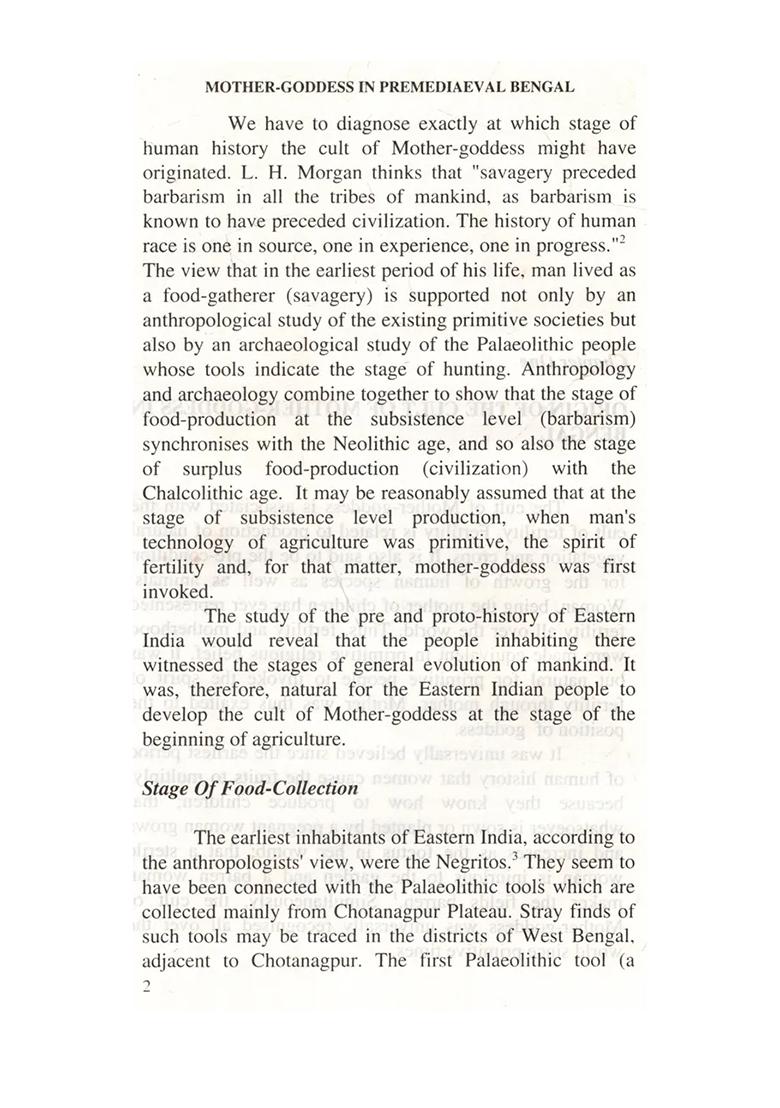 Mother-Goddess In Pre-Mediaeval Bengal:A Study Of The Evolution Of Concept & Forms Of Female-Divinities (An Old And Rare Book) - Indya