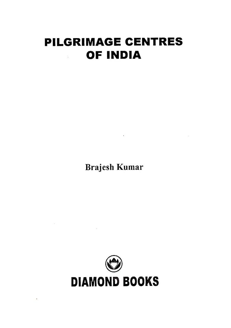 Pilgrimage Centres Of India - Indya