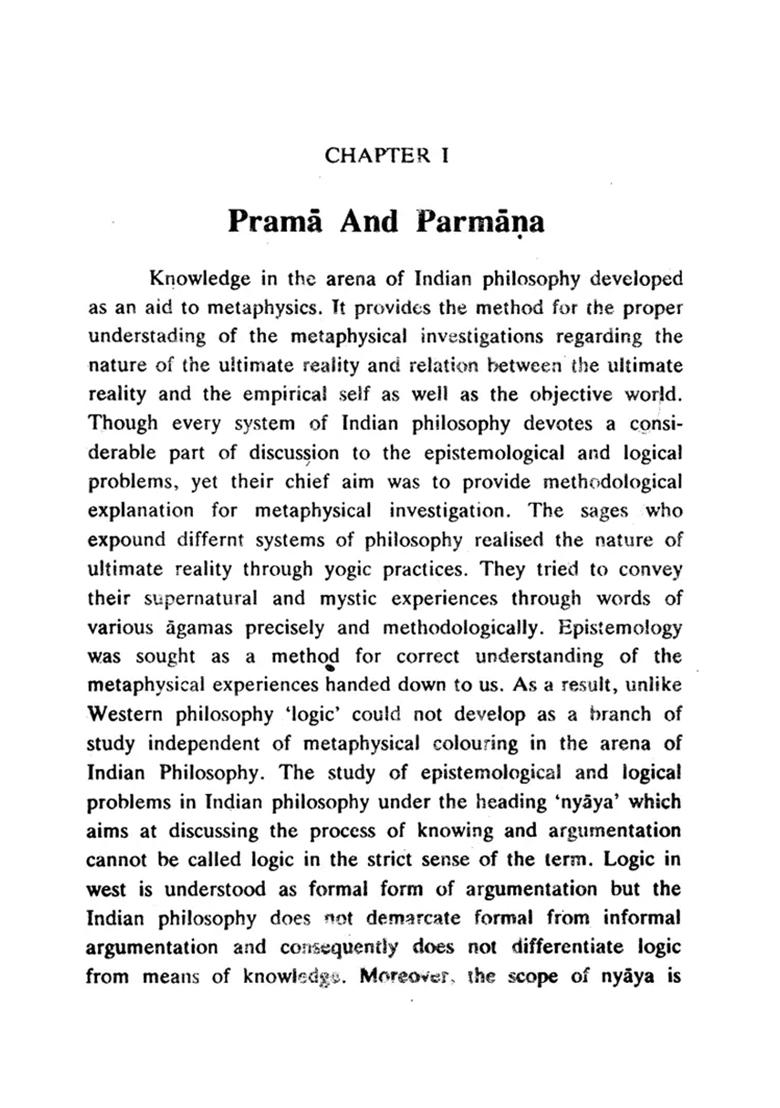 Upamana In Indian Philosophy (An Old And Rare Book) - Indya