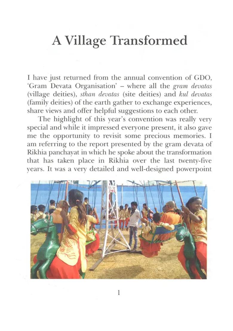 A Village Transformed- A Sannyasin