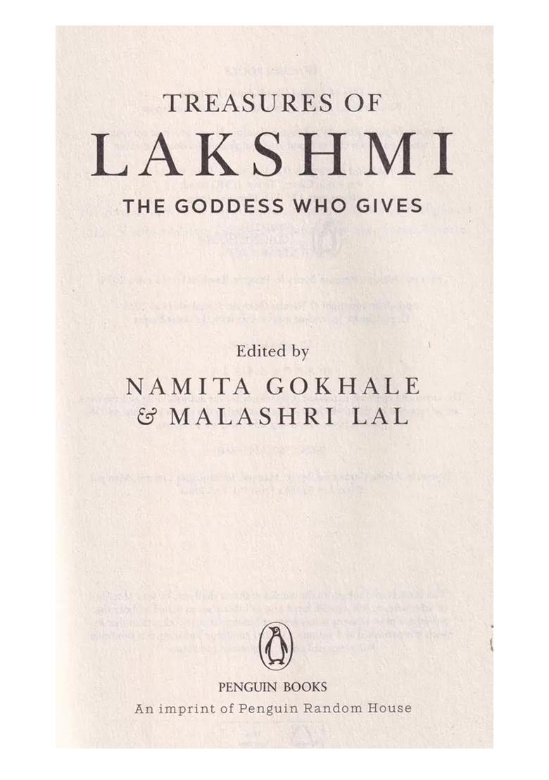 Treasures Of Lakshmi: The Goddess Who Gives - Indya