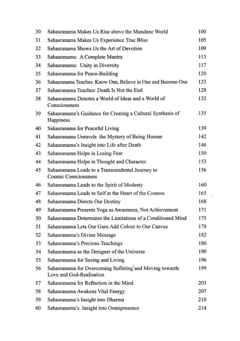 An Insight Into Vishnu Sahasranama Through Sai Baba - Indya