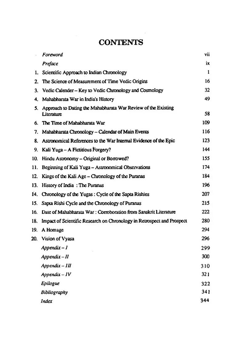 Astronomical Dating Of The Mahabharata War - Indya