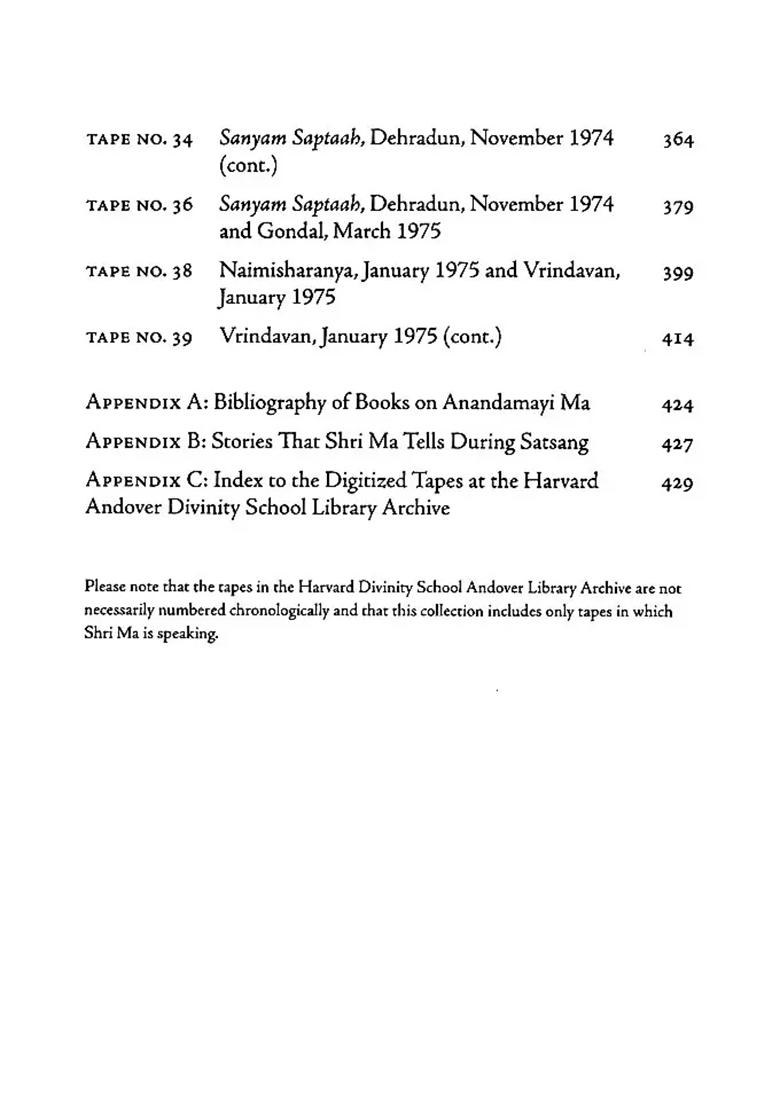 The Gospel Of Shri Anandamayi Ma: Conversations With The Divine Mother (Set Of 2 Volumes) - Indya