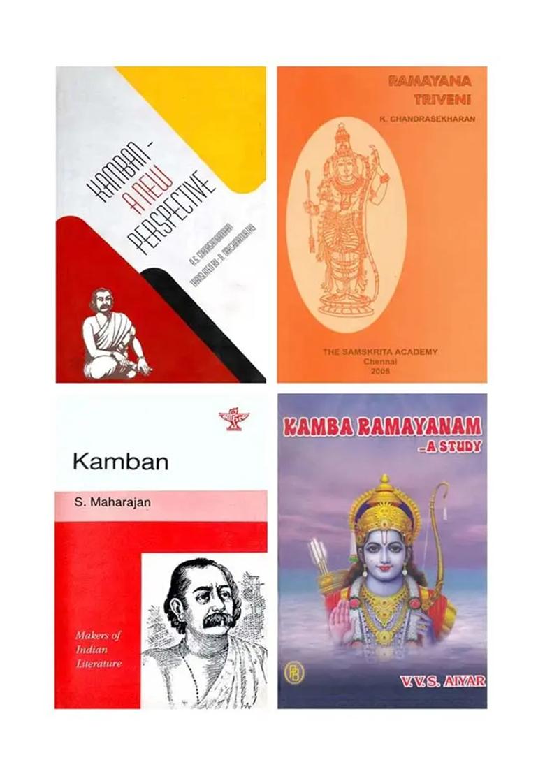 Studies In Kamba Ramayana : Set Of 4 Books - Indya
