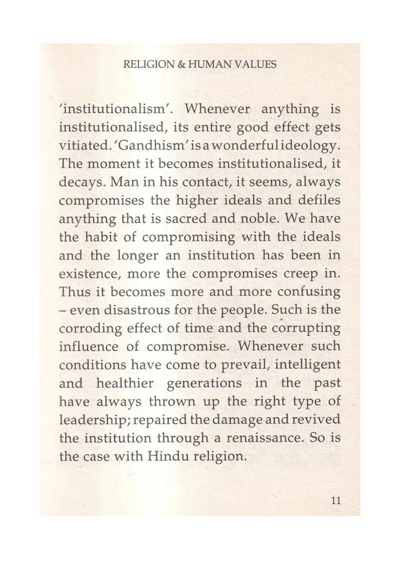 Religion Human Values - Indya