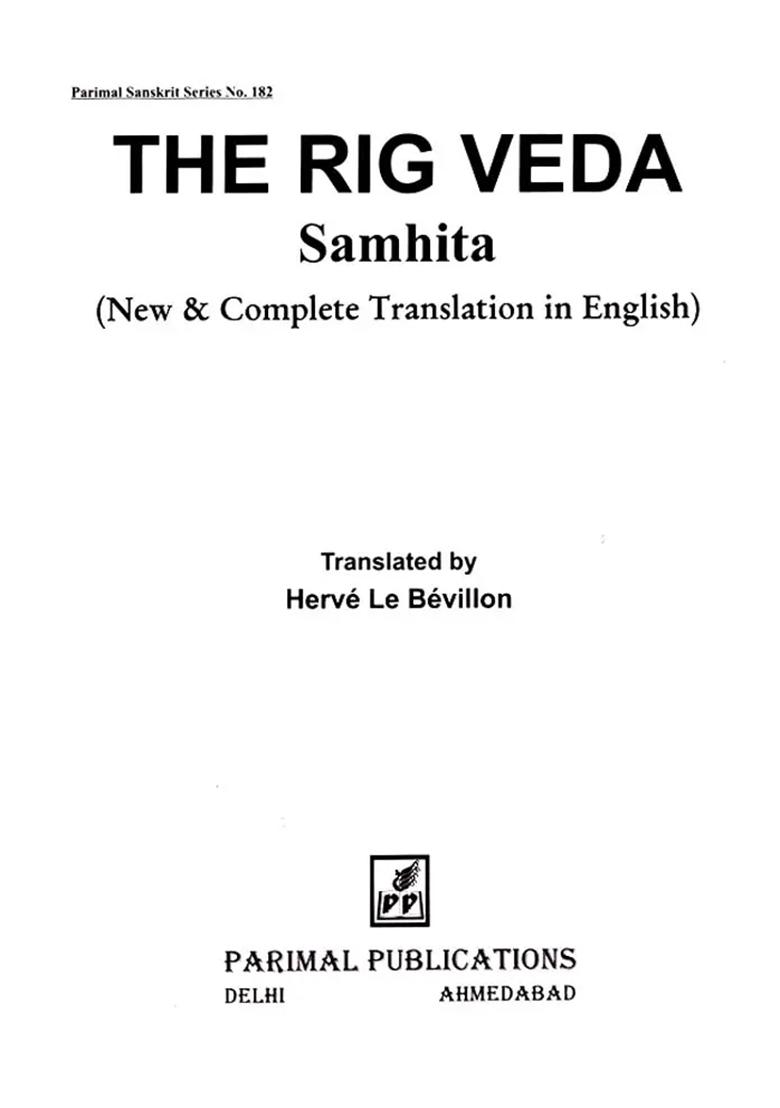 The Rig Veda Samhita (A New Translation) - Indya