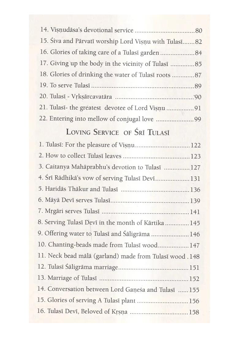 Tulasi Mahimamrta-The Nectarian Glories Of Srimati Tulasi Devi - Indya