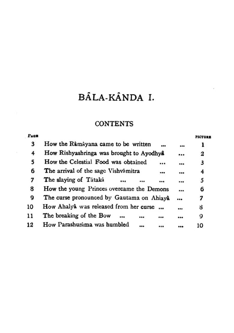 Ramayana: An Illustrated Description (Photostat) - Indya