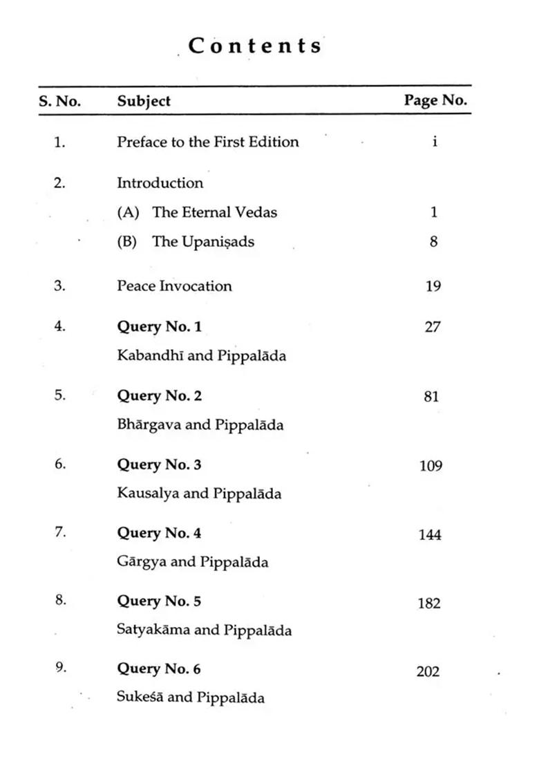 Prashnopanishad (Six Disciples - Six Questions One Truth) - Indya
