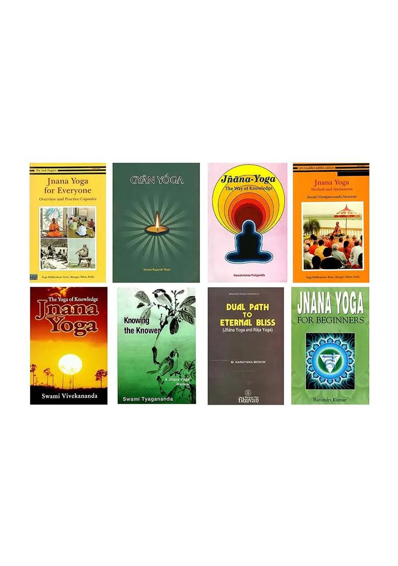 Books On Jnana Yoga (Set Of 8 Books) - Indya