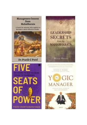 Management And Leadership From The Mahabharata (Set Of 4 Books)