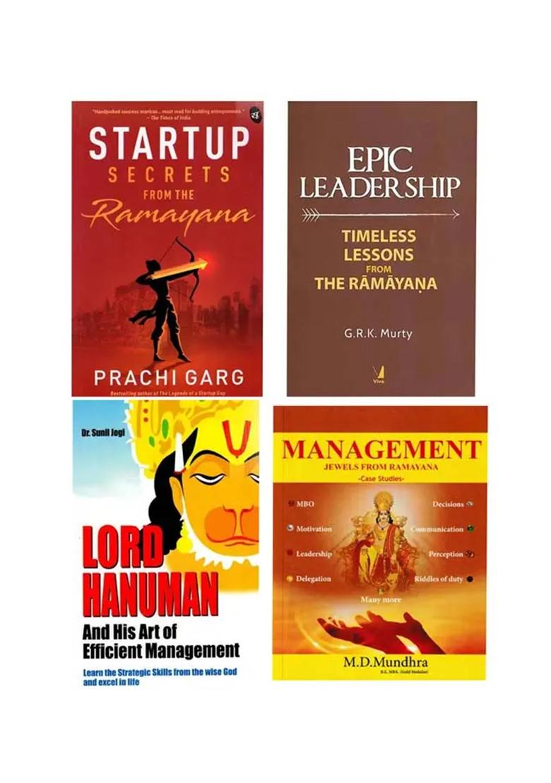 Leadership And Management From The Ramayana (Set Of 4 Books) - Indya
