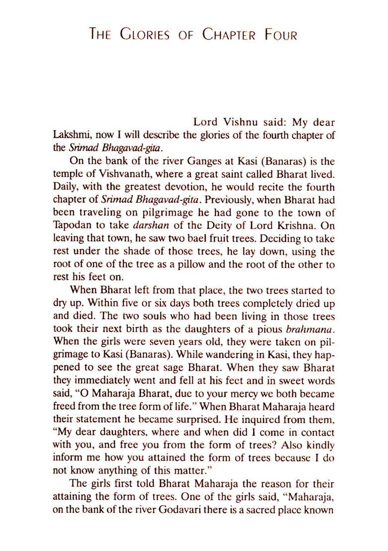 Gita Mahatmya Of The Padma Purana And Srimad Bhagavata Mahatmya Of Skanda Purana - Indya