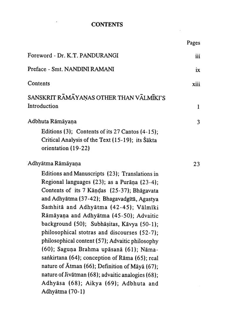 Sanskrit Ramayanas Other Than Valmiki