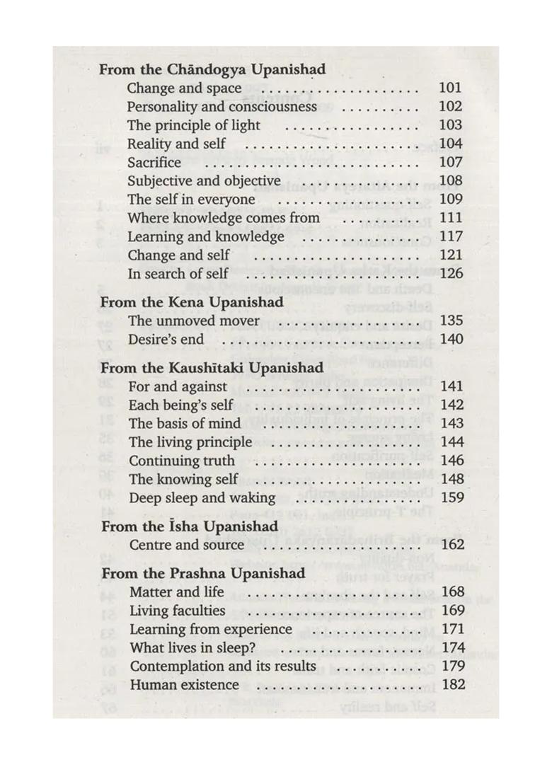 From The Upanishads - Indya