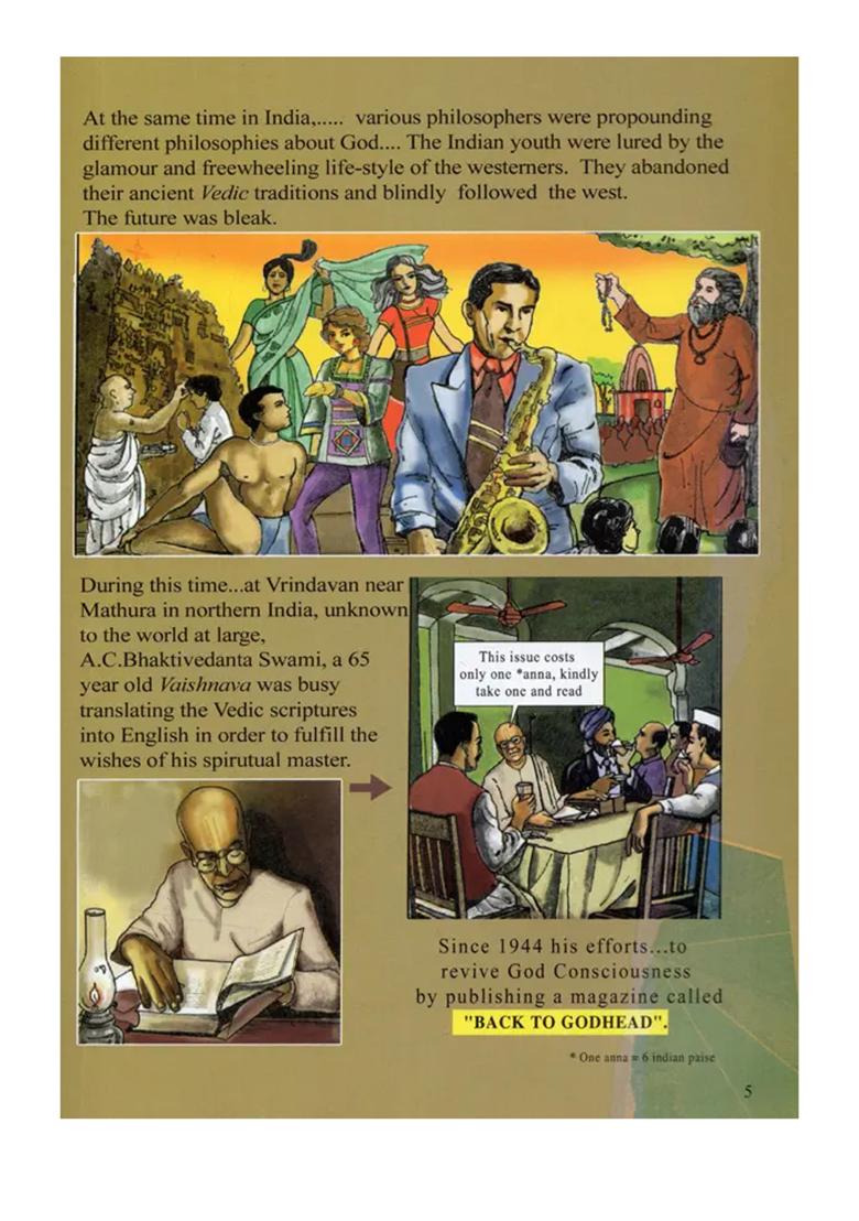 Srila Prabhupada- A Great Soul Who Walked Among Us (Children