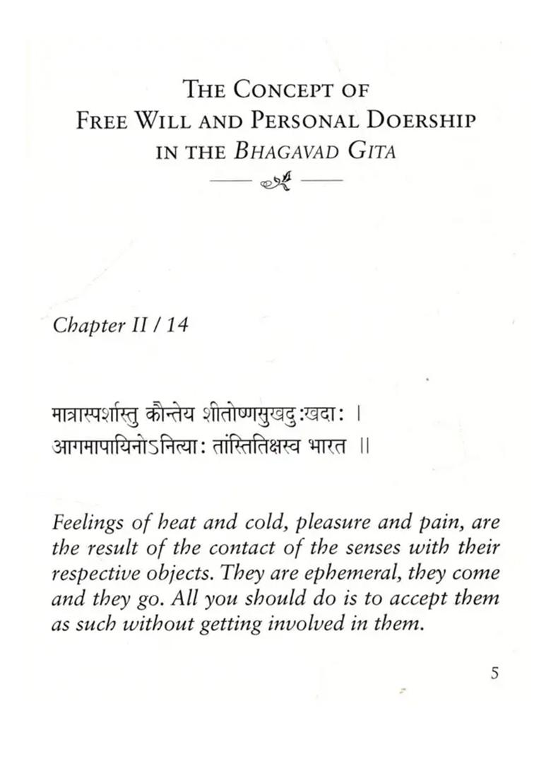 The Essence Of The Bhagavad Gita - Indya