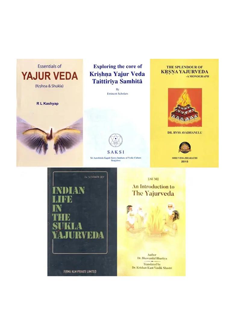 Exploring The Yajurveda (Set Of 5 Books) - Indya