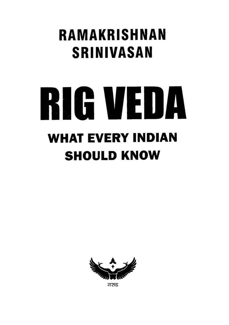 Rig Veda- What Every Indian Should Know - Indya