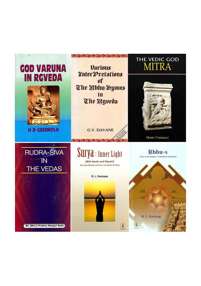 An Exhaustive Analysis Of Some Vedic Gods (Set Of 6 Books) - Indya