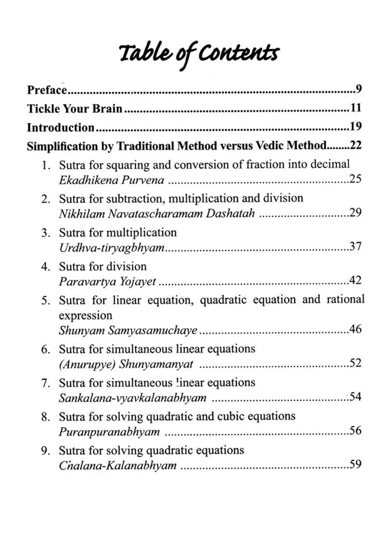 Vedic Mathematics- Solve Your Mathematical Problems (Secret Skills For Quick, Accurate Mental Calculations) - Indya