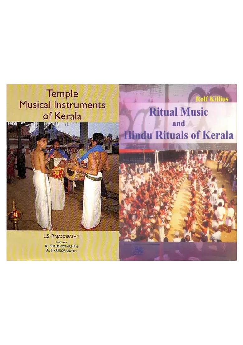 Temple Music Of Kerala (Set Of 2 Books) - Indya