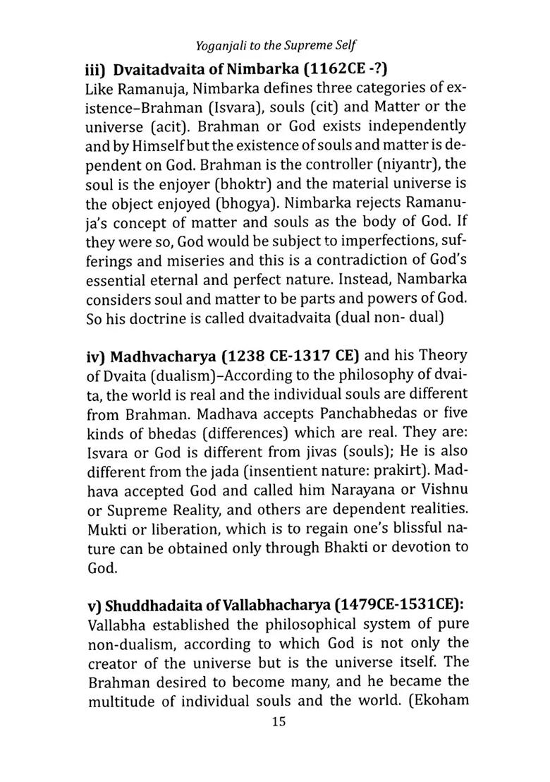 Yoganjali To The Supreme Self - Indya