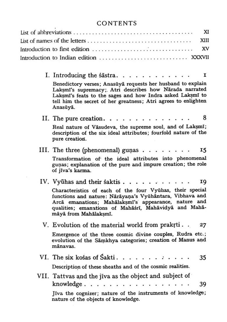 Laksmi Tantra- A Pancaratra Text - Indya