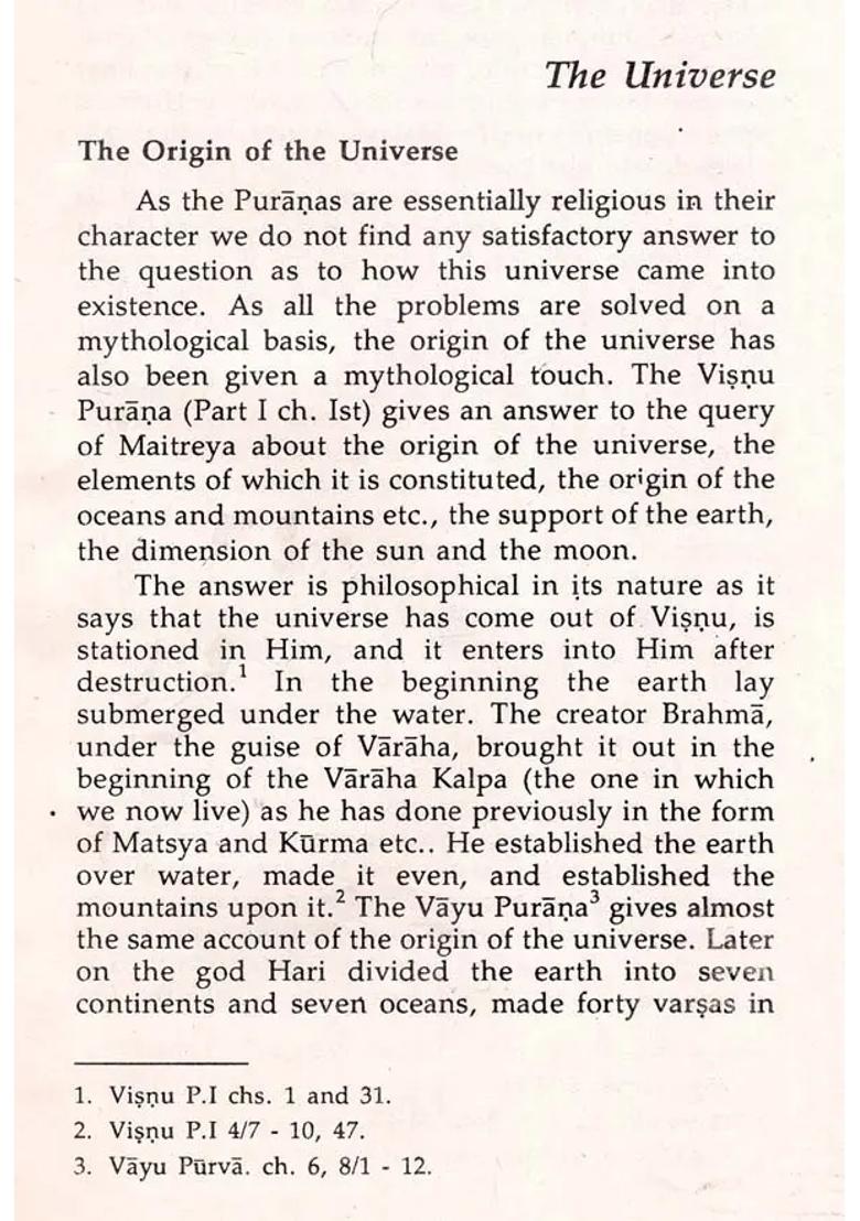Geographical Survey Of The Puranas- The Puranas A Geographical Survey An Old And Rare Book - Indya
