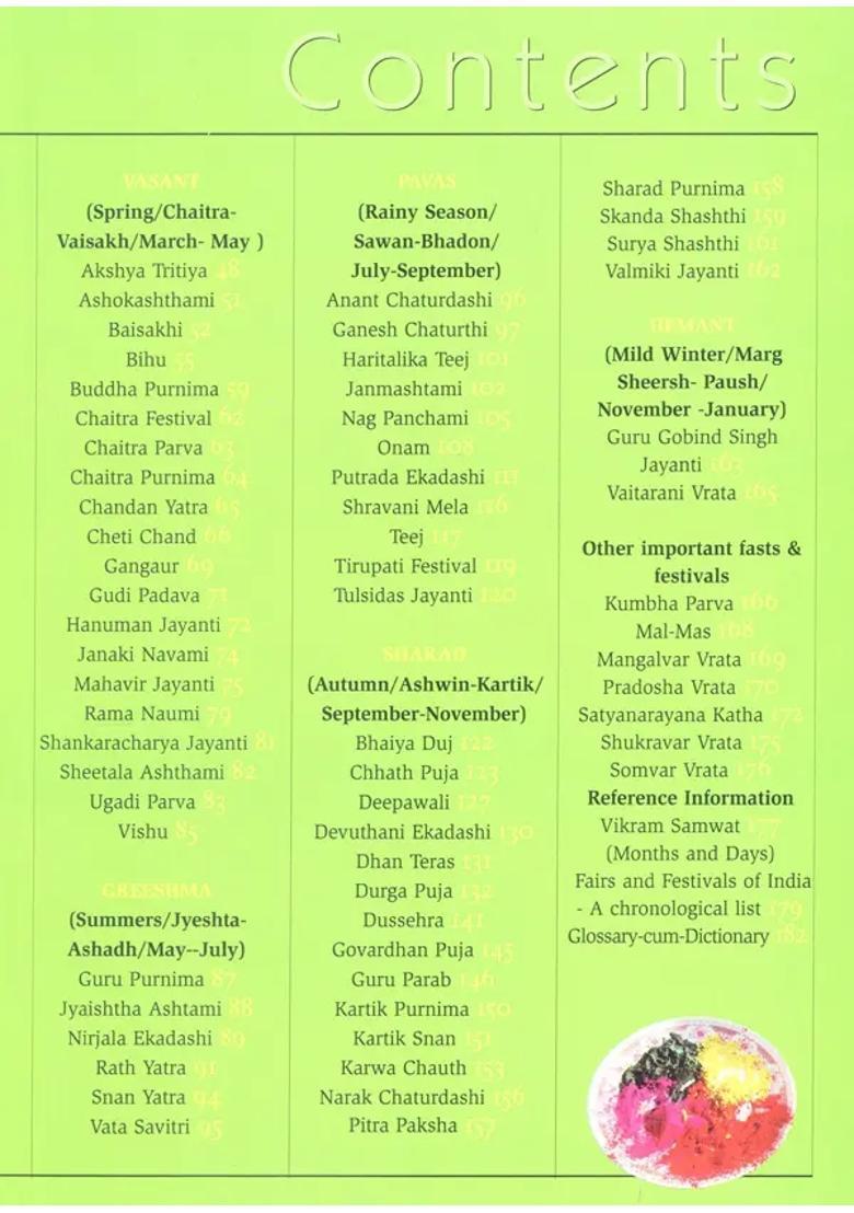 Hindu Fasts & Festivals - Indya