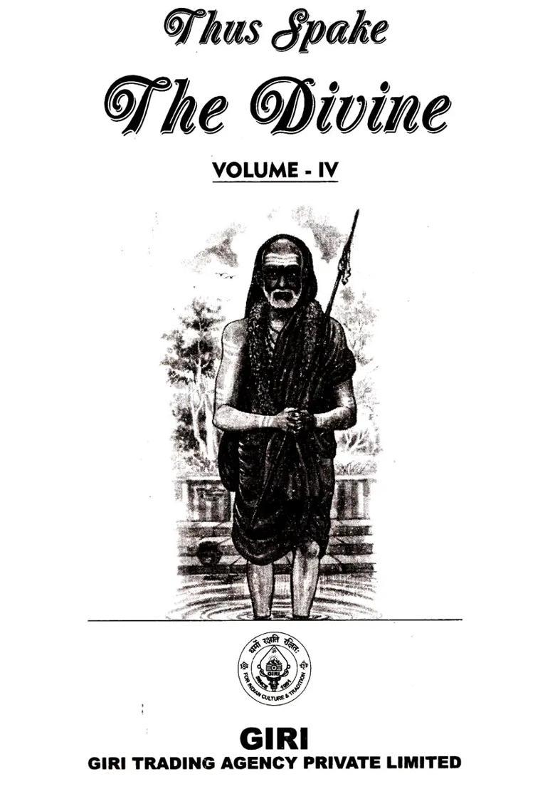 Thus Spake The Divine Vol-Iv - Indya
