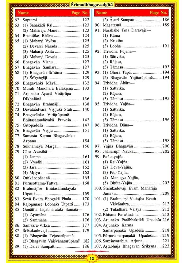 Sachitra Srimadbhagavadgita With English Translation - Indya