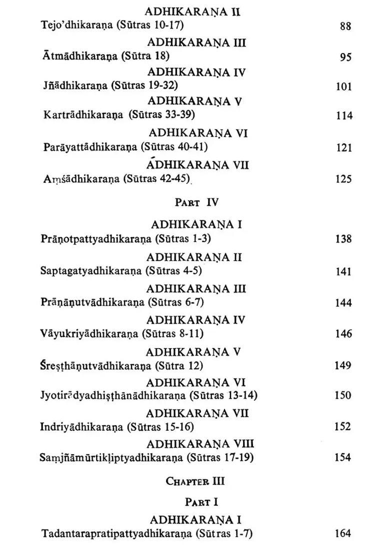 The Vedantasutras With The Sribhasya Of Ramanujacarya - Volume 3 - Indya