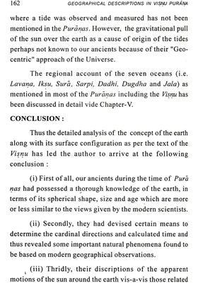 Geographical Descriptions In Visnu Purana