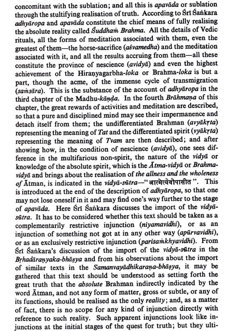 The Brhadaranyaka Upanisad With The Commentary Of Sankaracarya Shankaracharya - Indya