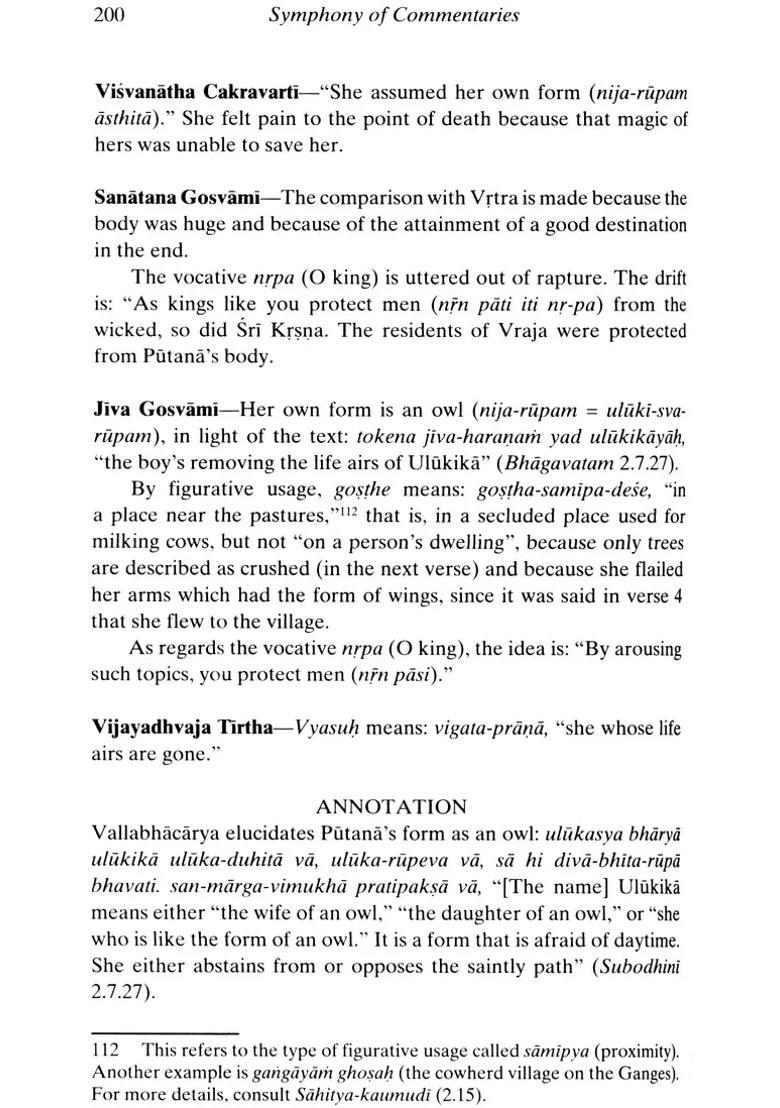 Srimad Bhagavatam - A Symphony Of Commentaries On The Tenth Canto Vol-Ii - Indya