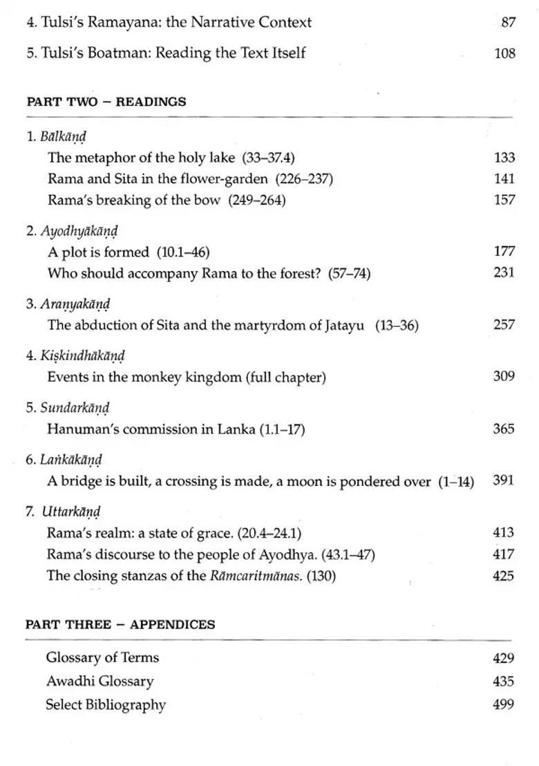 Reading The Ramcaritmanas A Companion To The Awadhi Ramayana Of Tulsidas - Indya