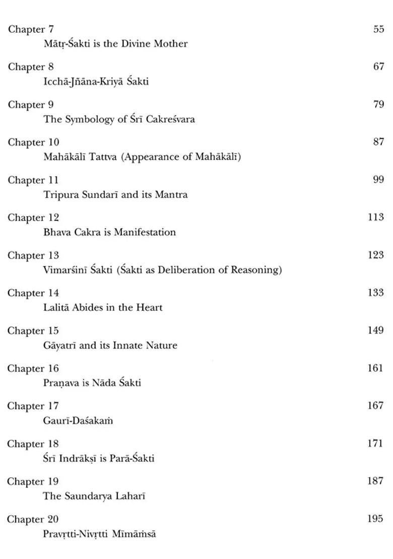 Quest And Reflections Of The Sakti Tattva A Study Of The Sakti Siddhanta Agamic Sahasranama & Stotra Mimamsa - Indya