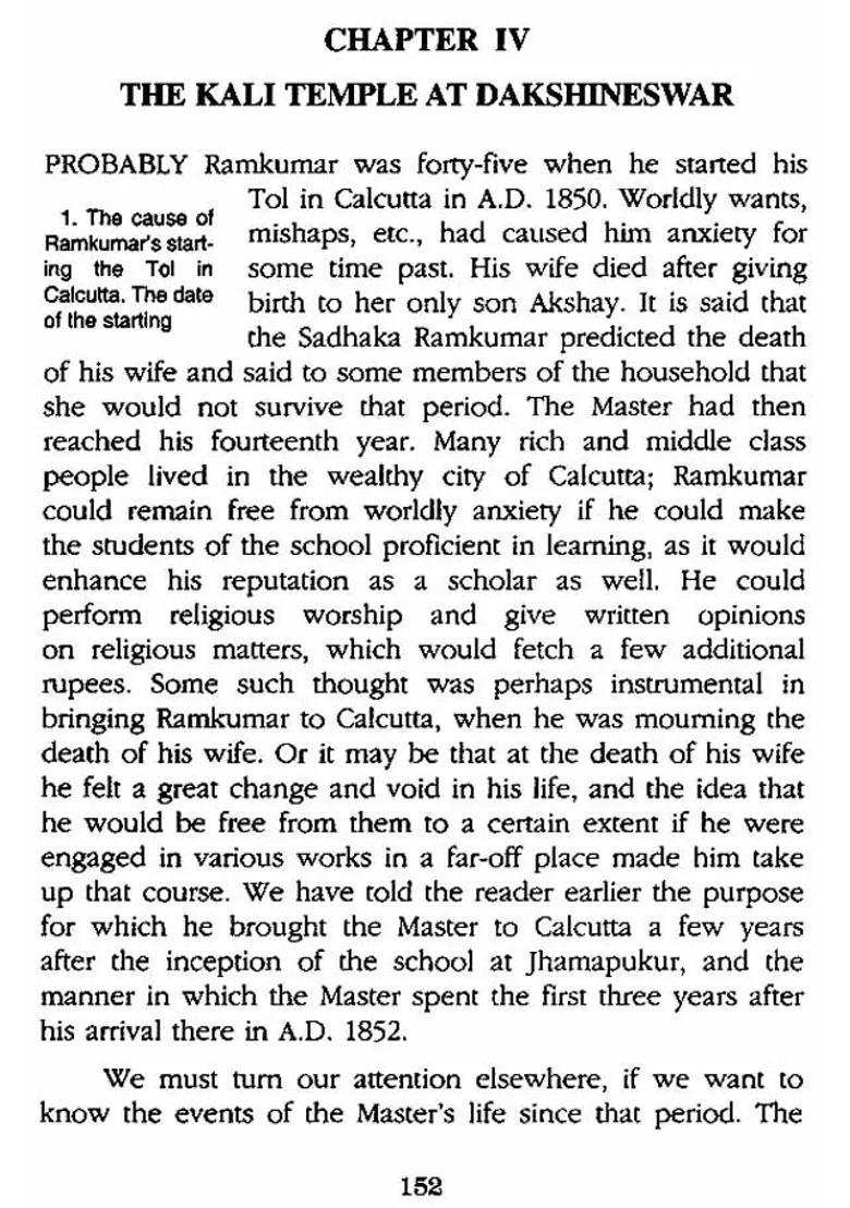 Sri Ramakrishna- The Great Master Volume- 1 - Indya