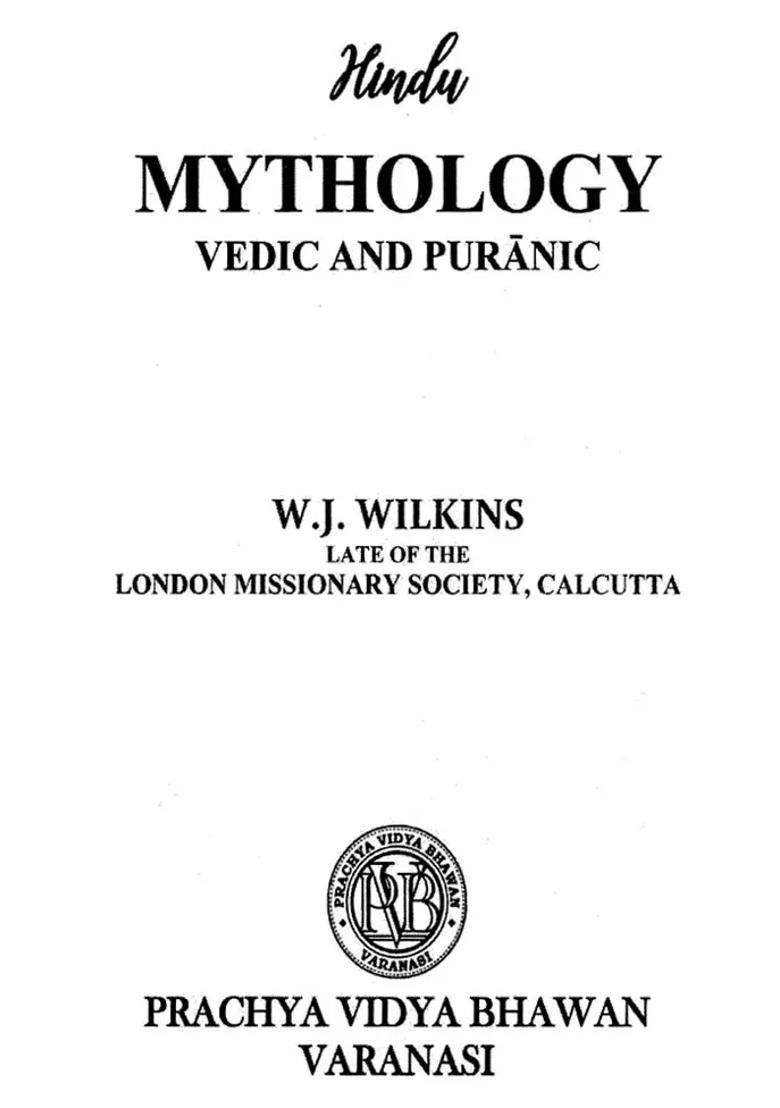 Hindu Mythology- Vedic And Puranic - Indya