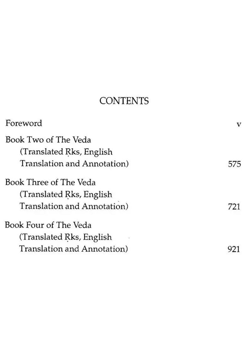 The Rgveda Samhita Volume Ii With Transliteration And Translation - Indya