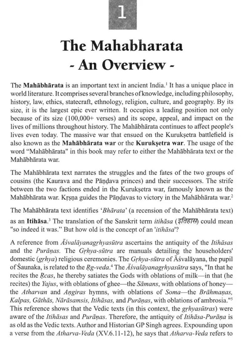 Mahabharata Myth Or History A Compendium Of Evidences - Indya