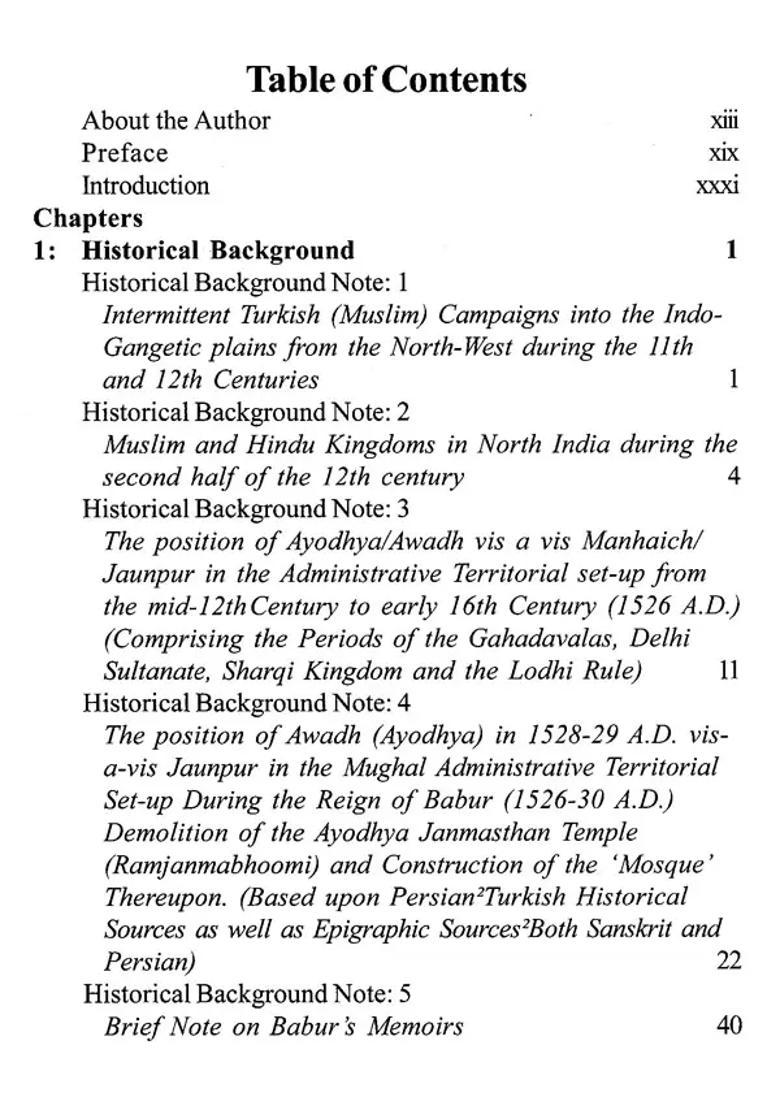 Rama Janamabhoomi Professor B.R. Grover