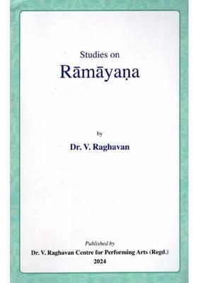 Studies On Ramayana An Old And Rare Book