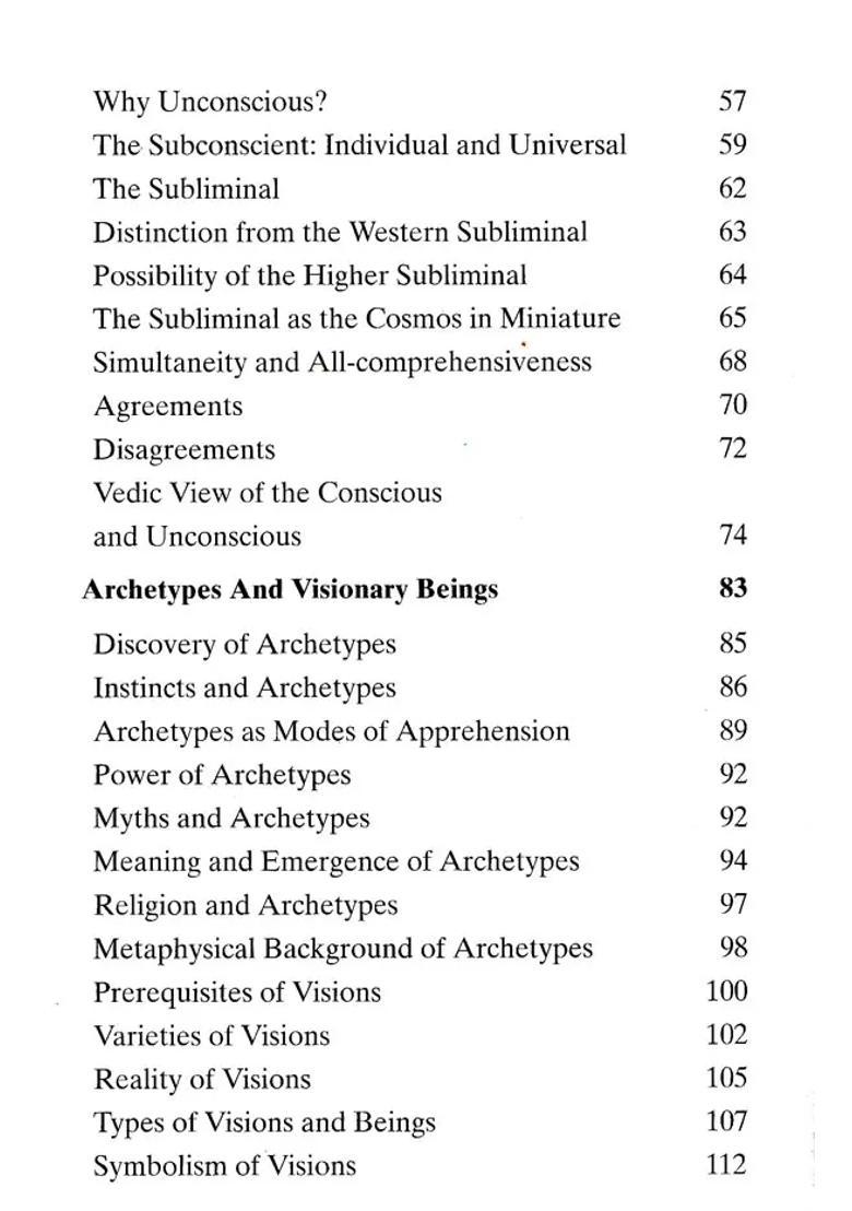 Sri Aurobindo Jung And Vedic Yoga - Indya